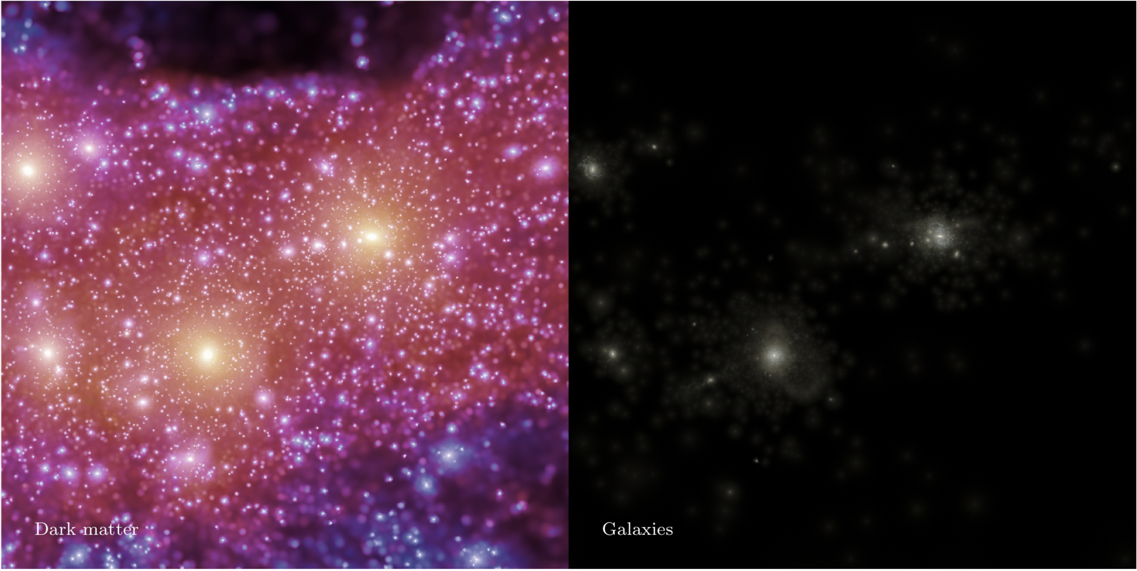dark matter substructures with the stellar light